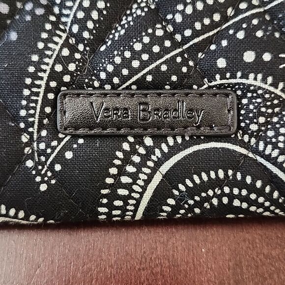 Vera Bradley RFID Mini Trifold Wallet Stellar Paisley - New - Picture 4 of 8